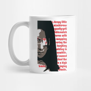 portrait. with text Mug